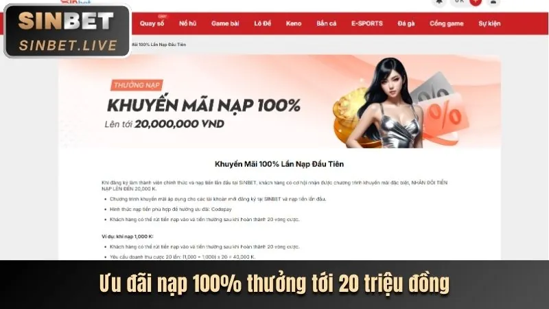 Máy đánh bạc nổ hũ với jackpot lớn